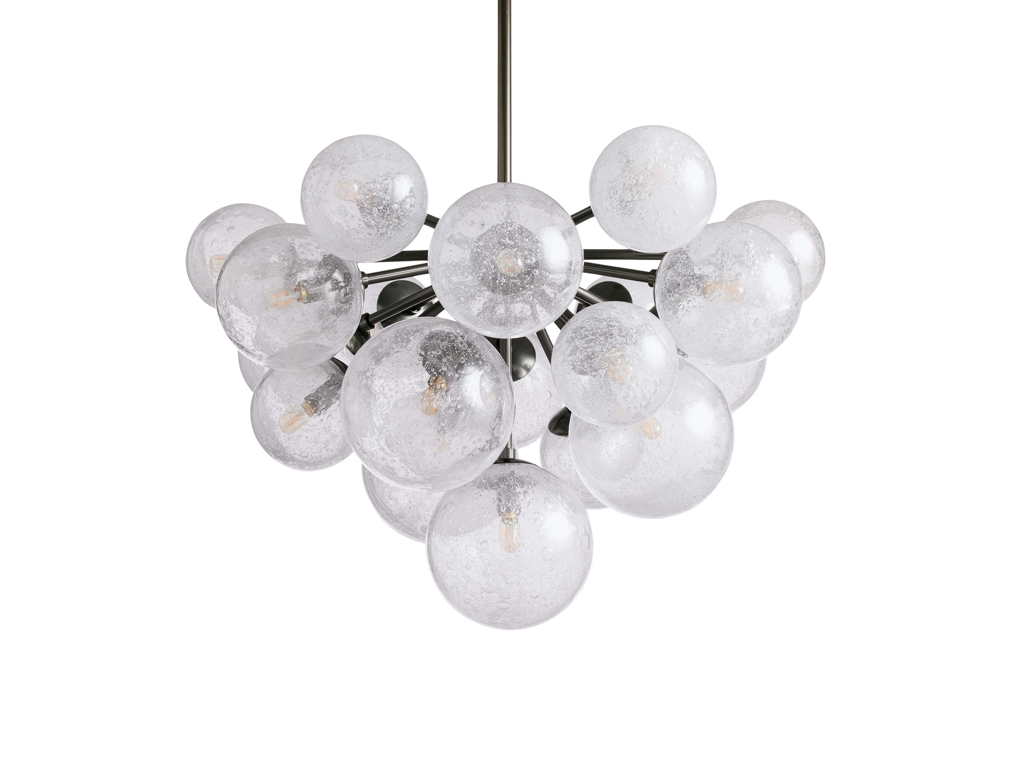 Mandoza Bubble Glass Round Chandelier - Image 10