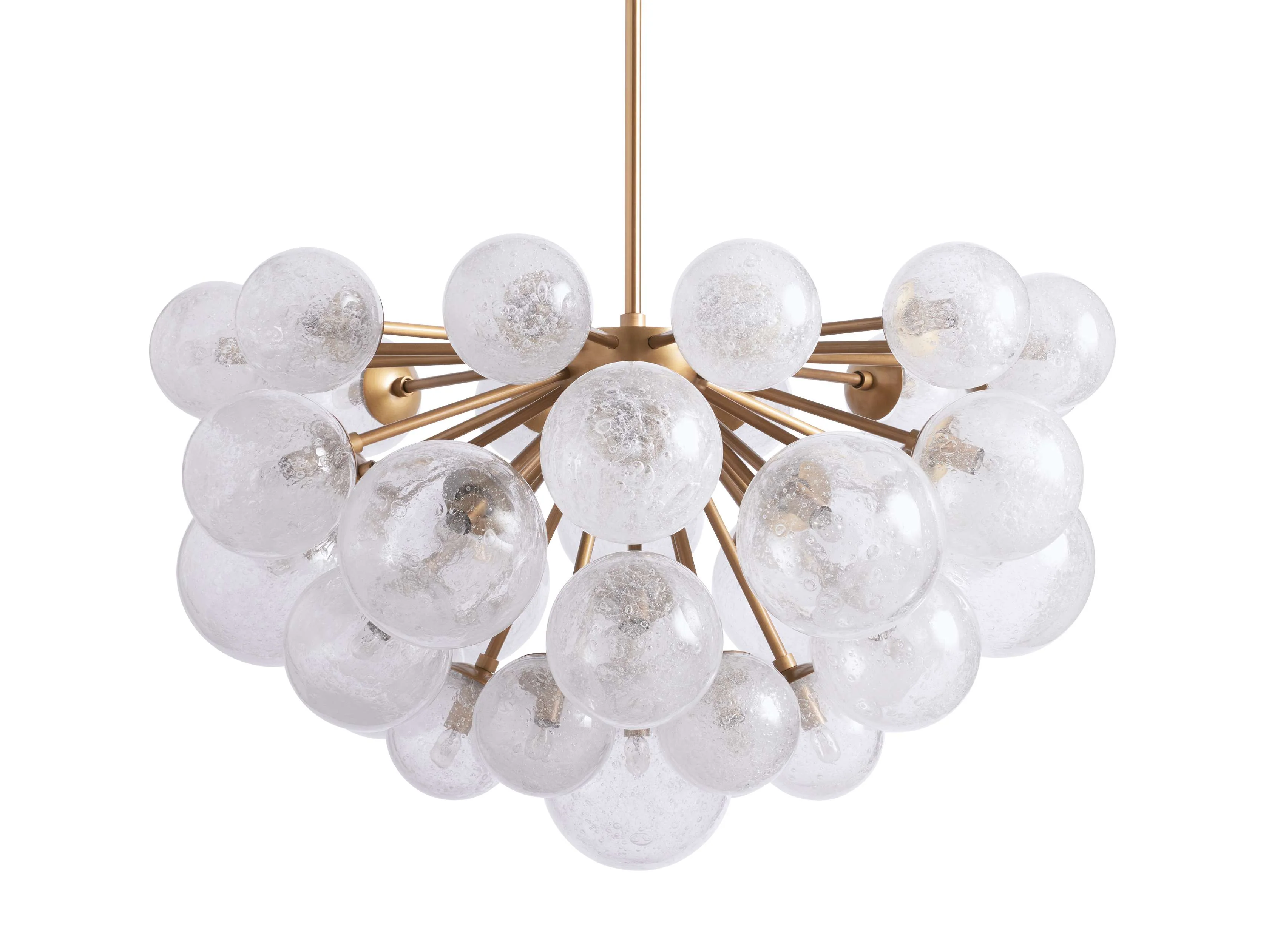 Mandoza Bubble Glass Round Chandelier - Image 20