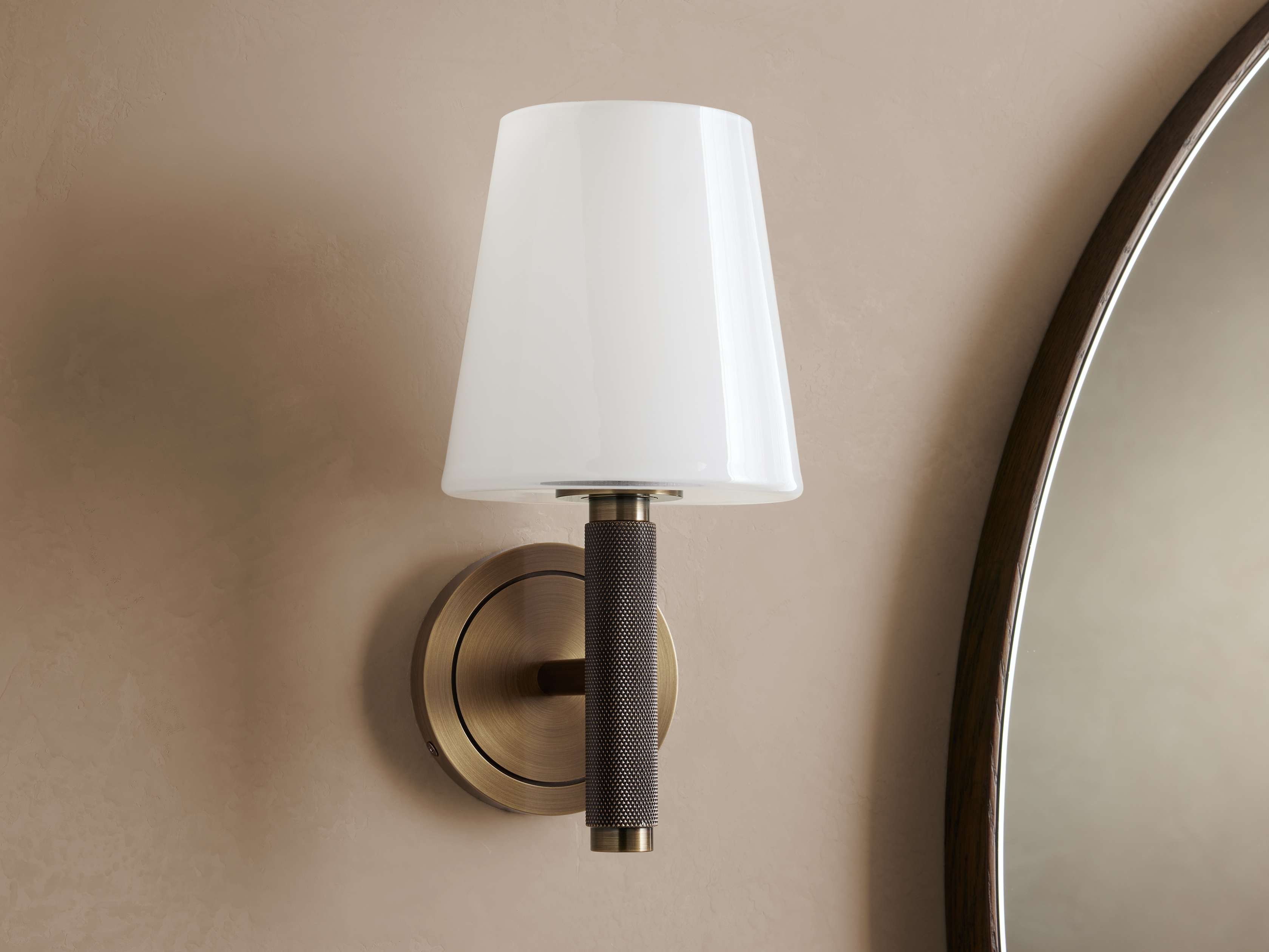 Monroe Hushed Shine Wall Sconce - Image 8