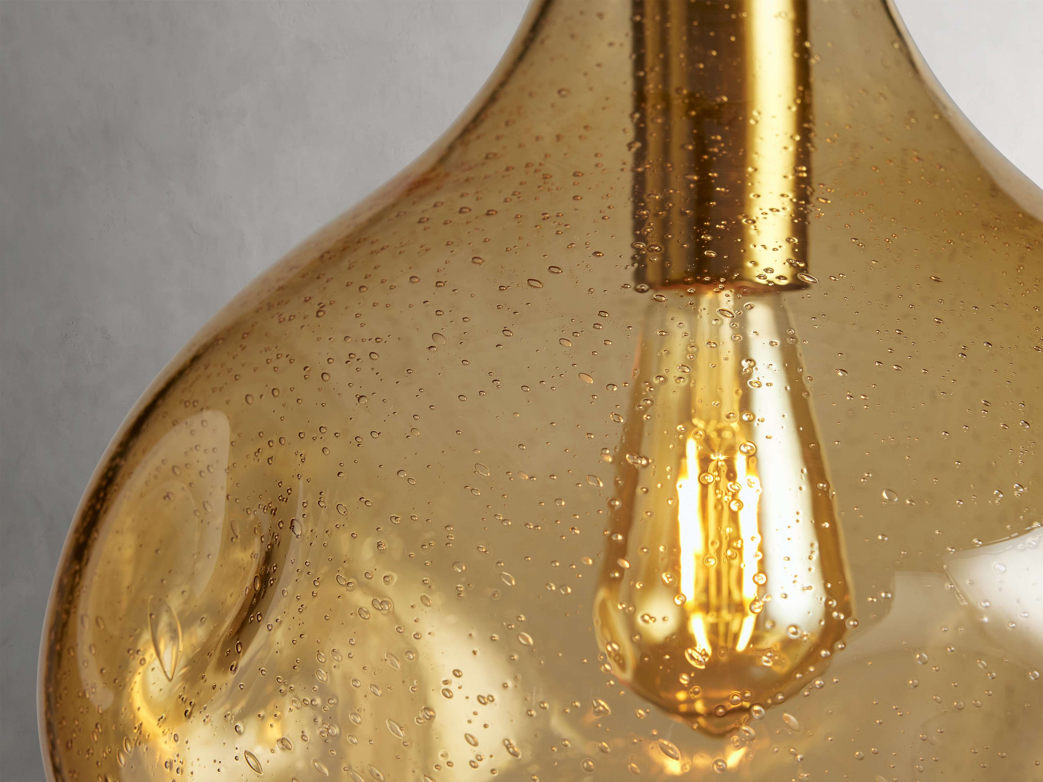 Organic Pebble Glass Pendant Light - Image 19