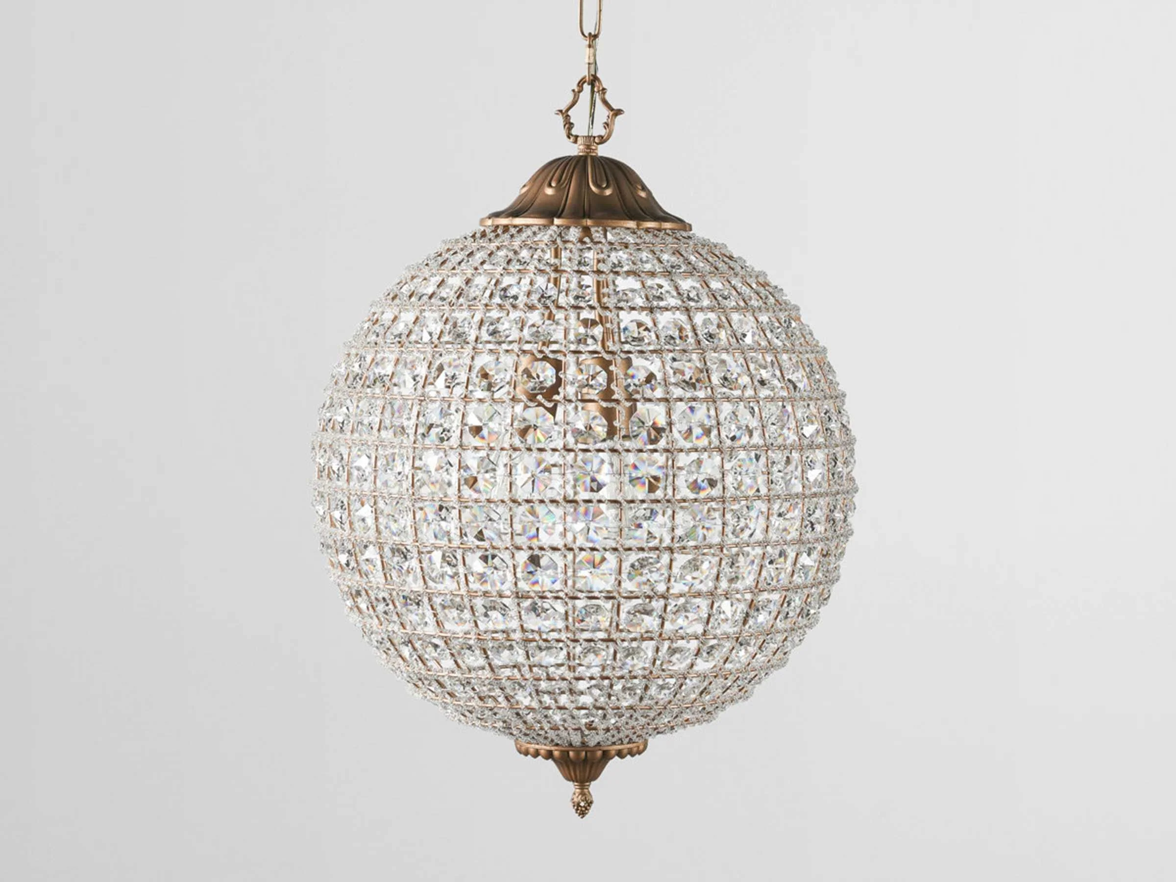 Poppy Luxury Crystal Sphere Chandelier - Image 12