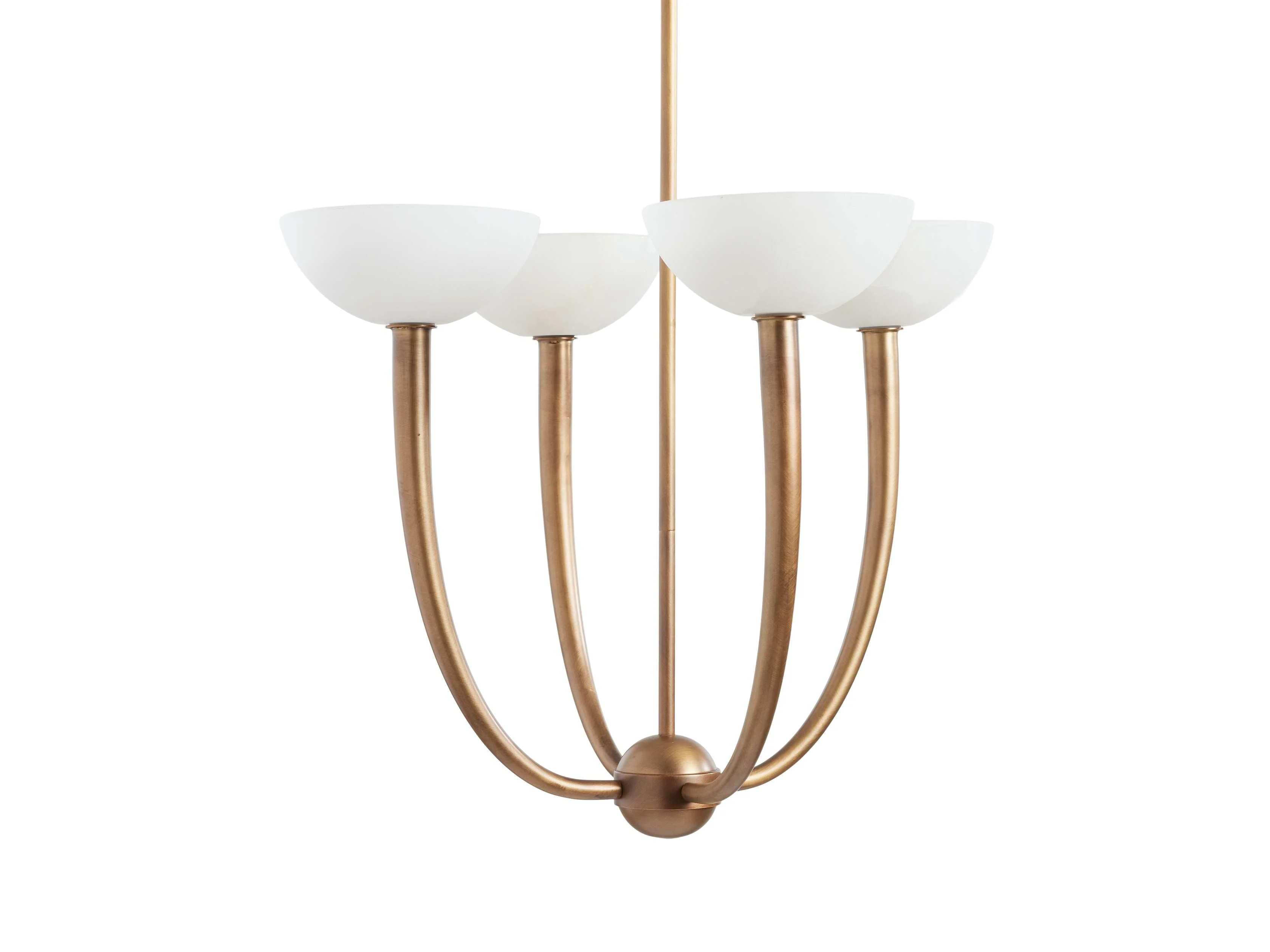 Saguaro Alabaster Patina Round Chandelier - Image 5