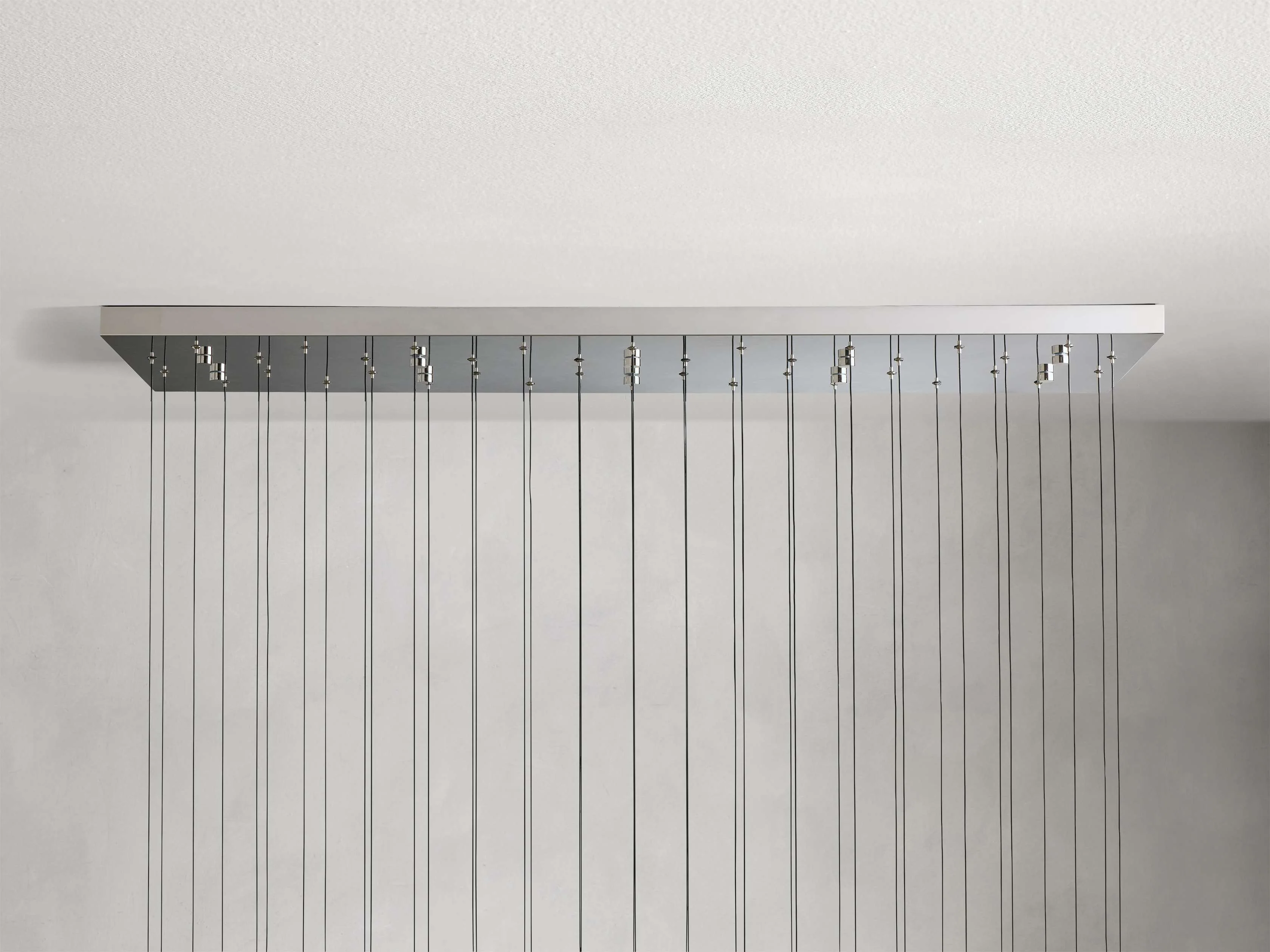 Soltaire Raindrop Crystal Linear Chandelier - Image 36