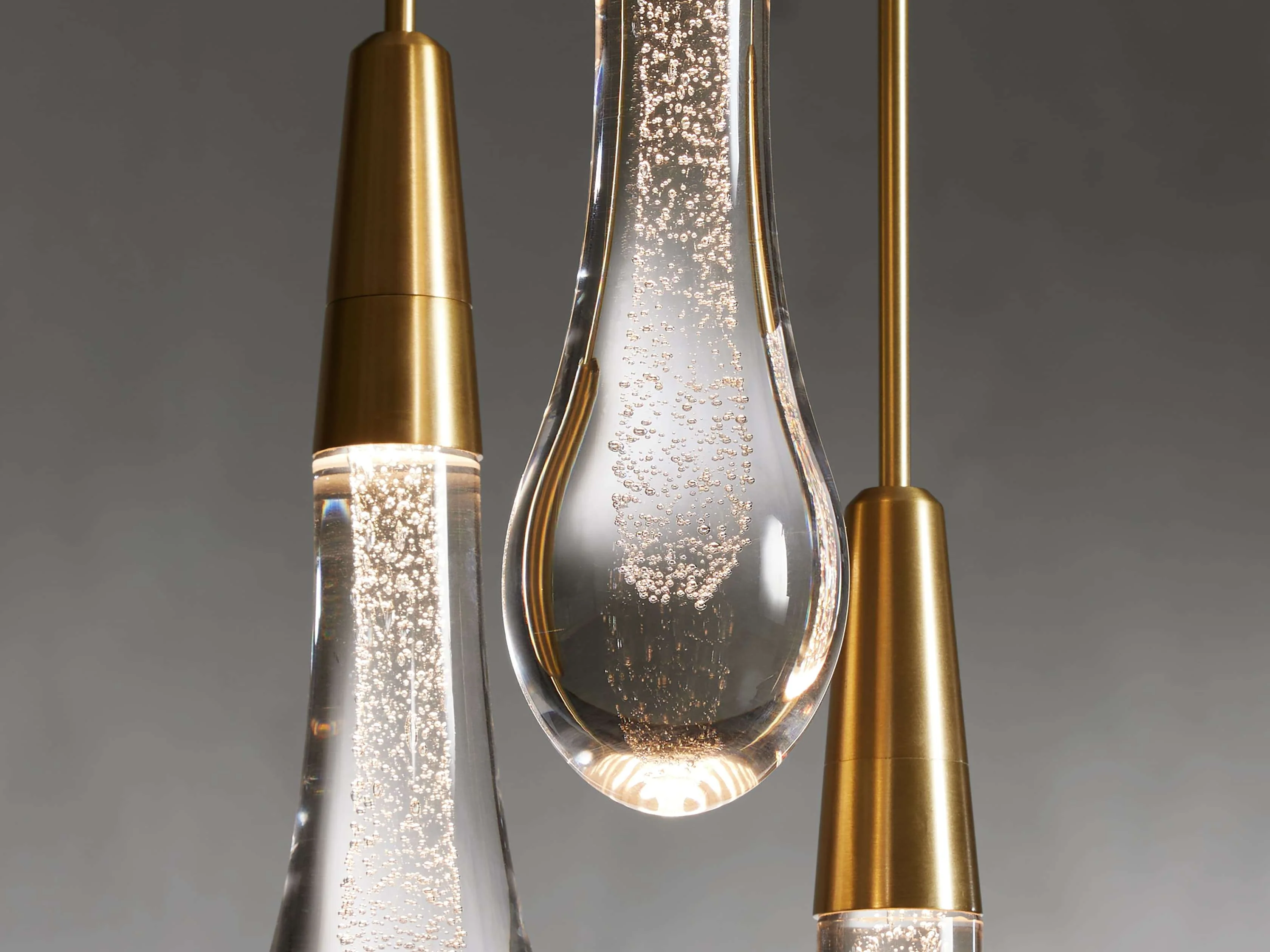 Soltaire Raindrop Crystal Linear Chandelier - Image 59