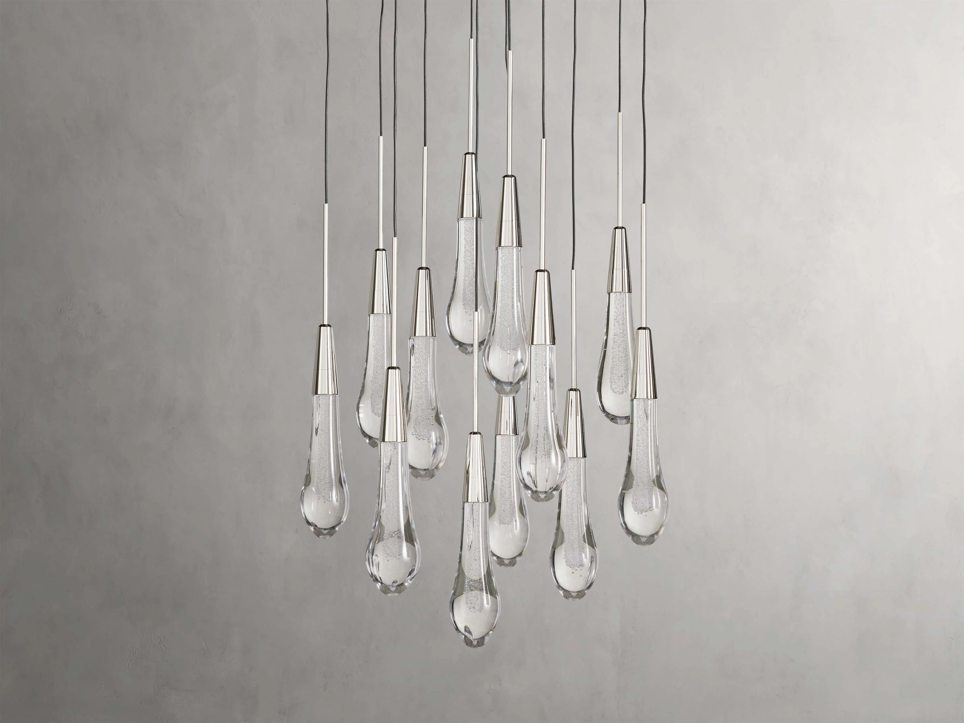Soltaire Raindrop Crystal Round Chandelier - Image 15