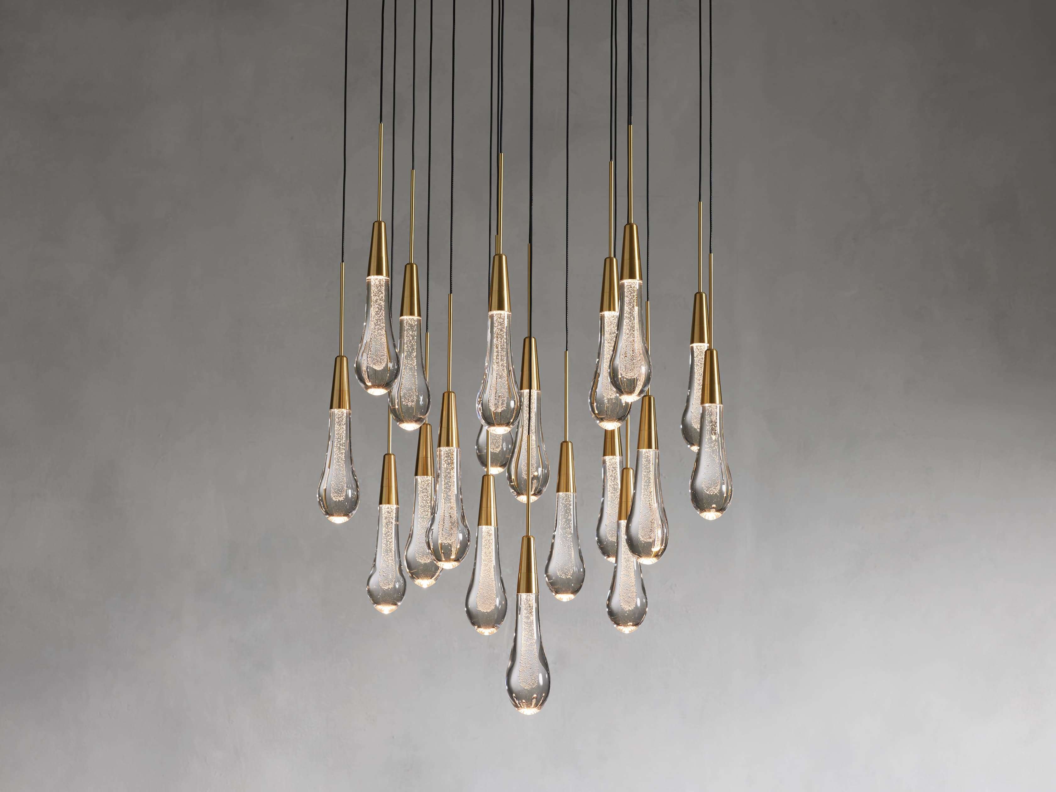 Soltaire Raindrop Crystal Round Chandelier - Image 20