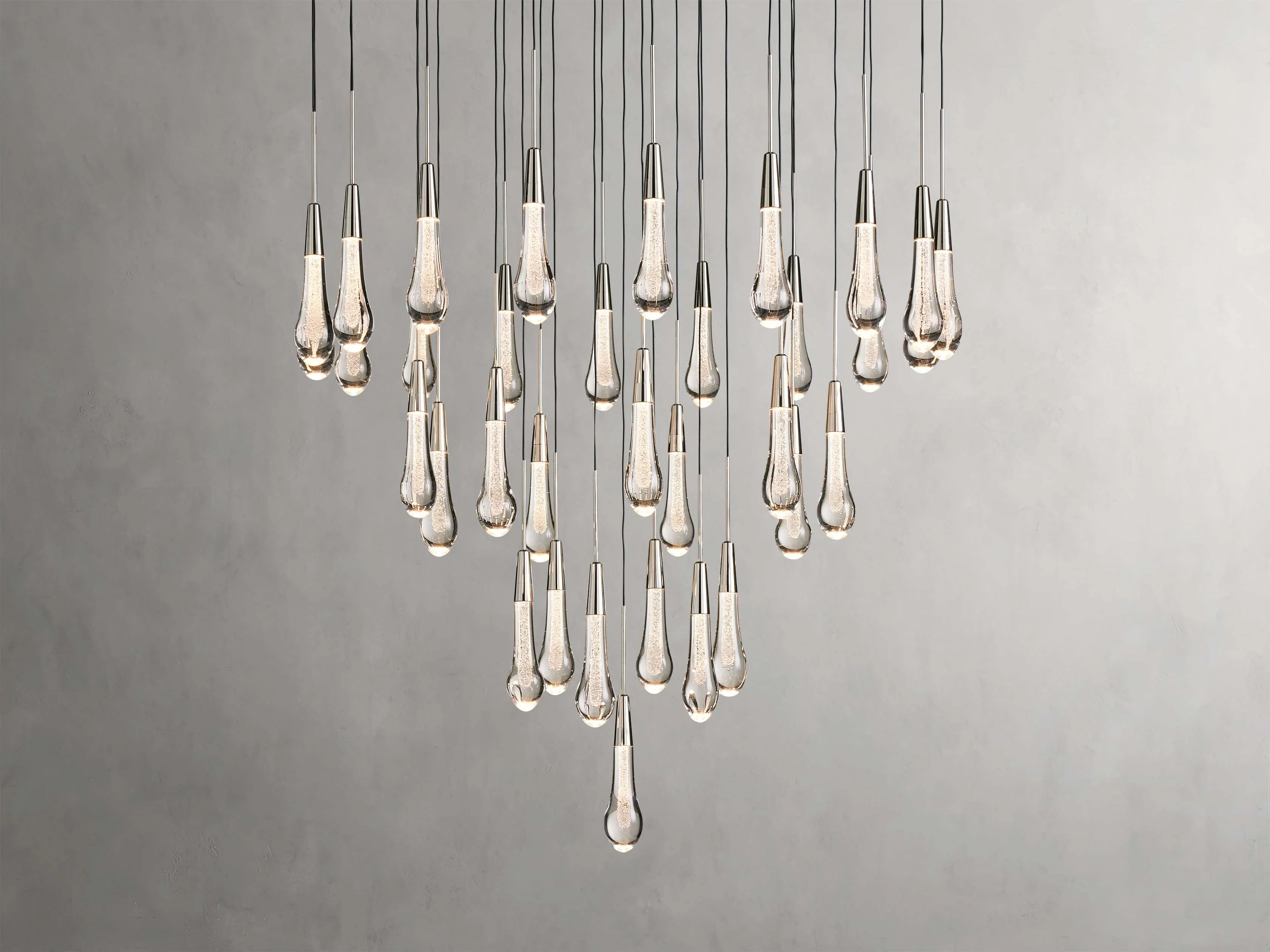 Soltaire Raindrop Crystal Round Chandelier - Image 50