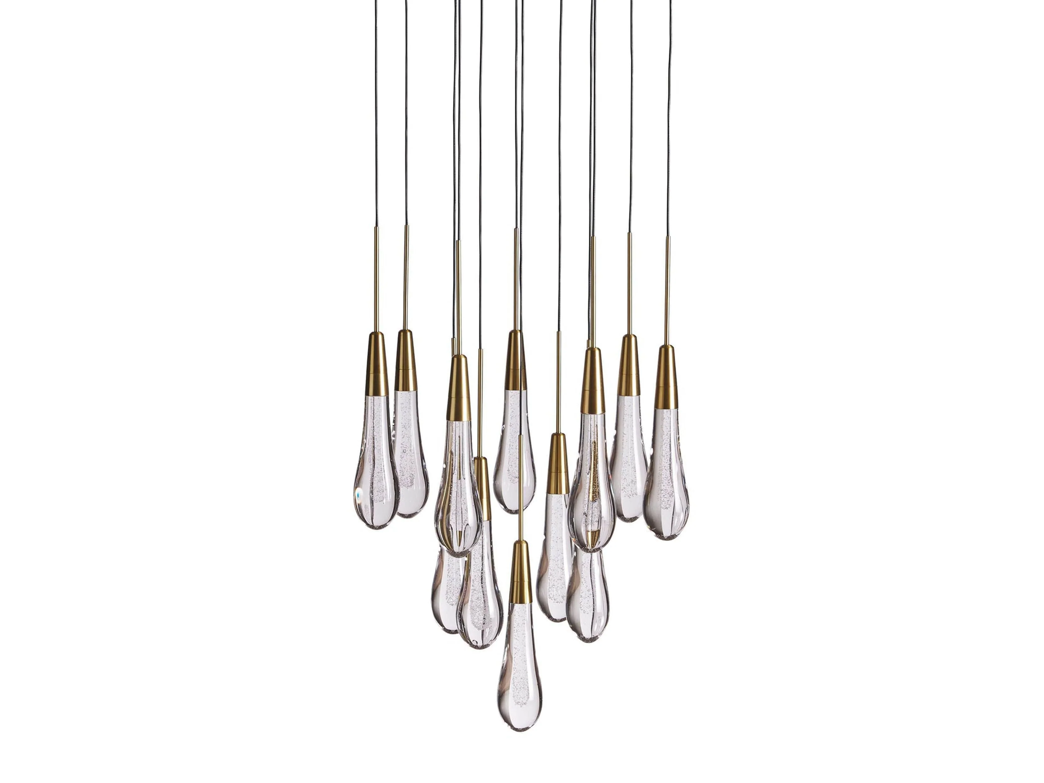 Soltaire Raindrop Crystal Round Chandelier - Image 6