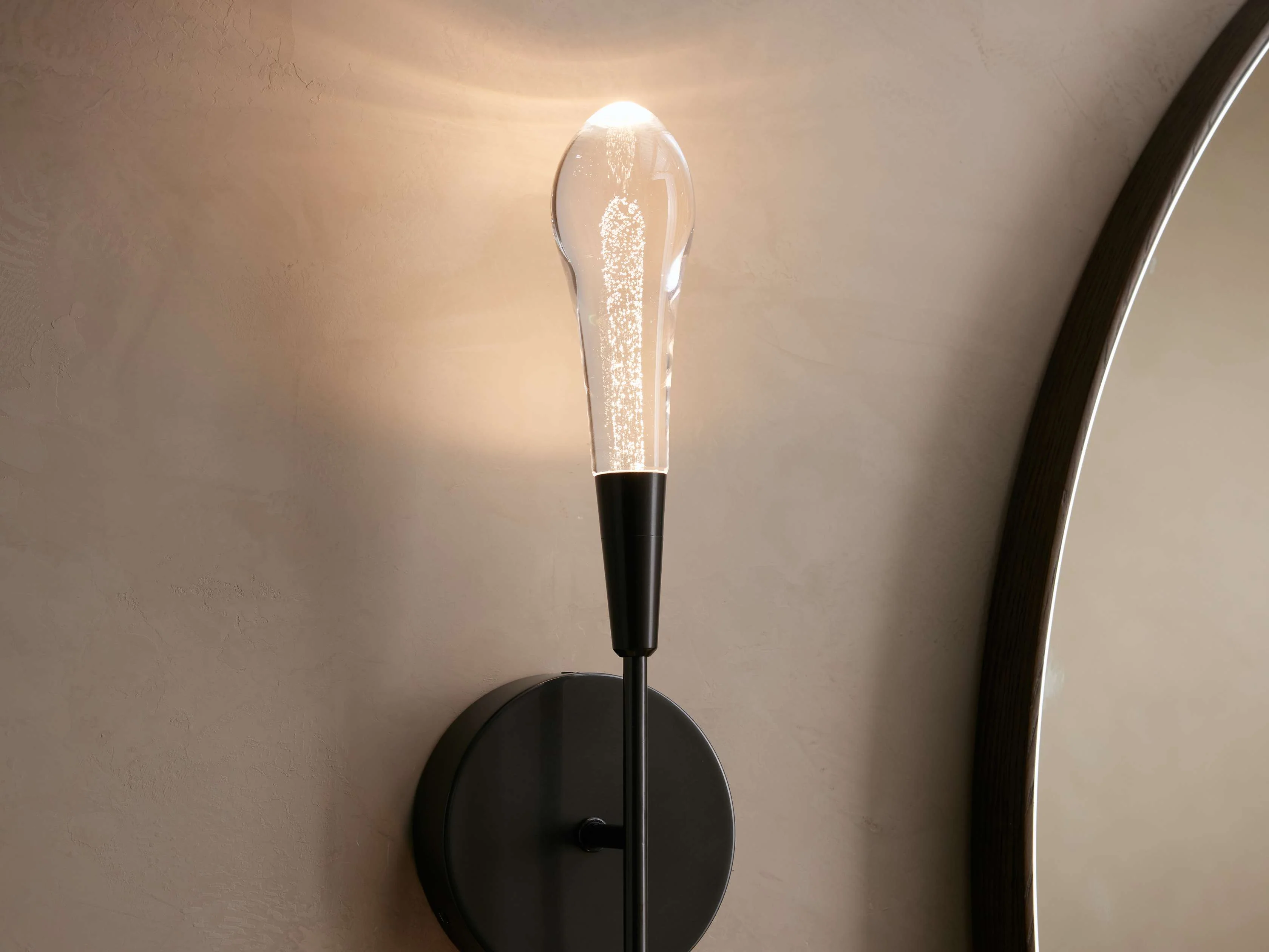 Soltaire Raindrop Crystal Wall Sconce - Image 22