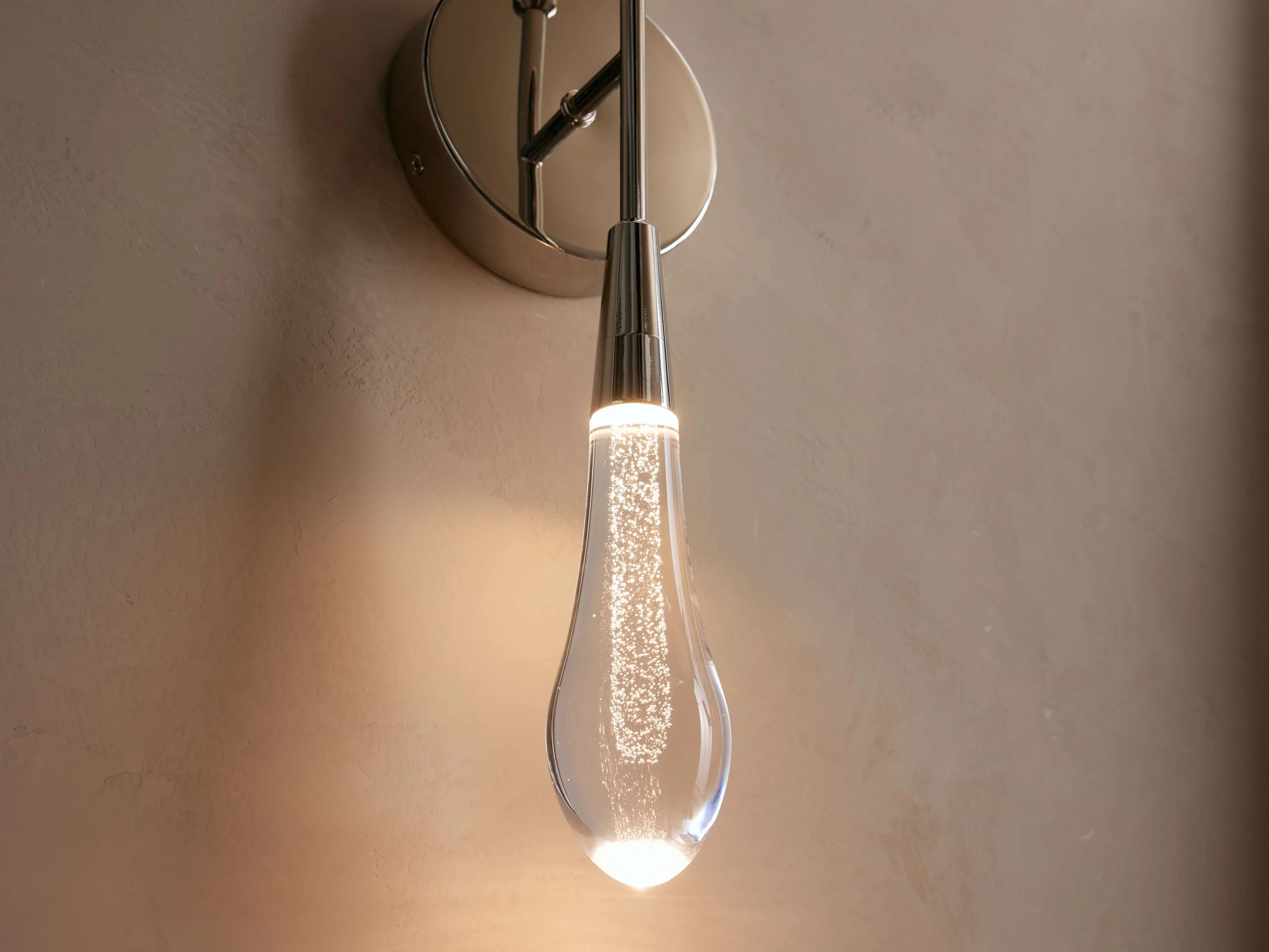 Soltaire Raindrop Crystal Wall Sconce - Image 27