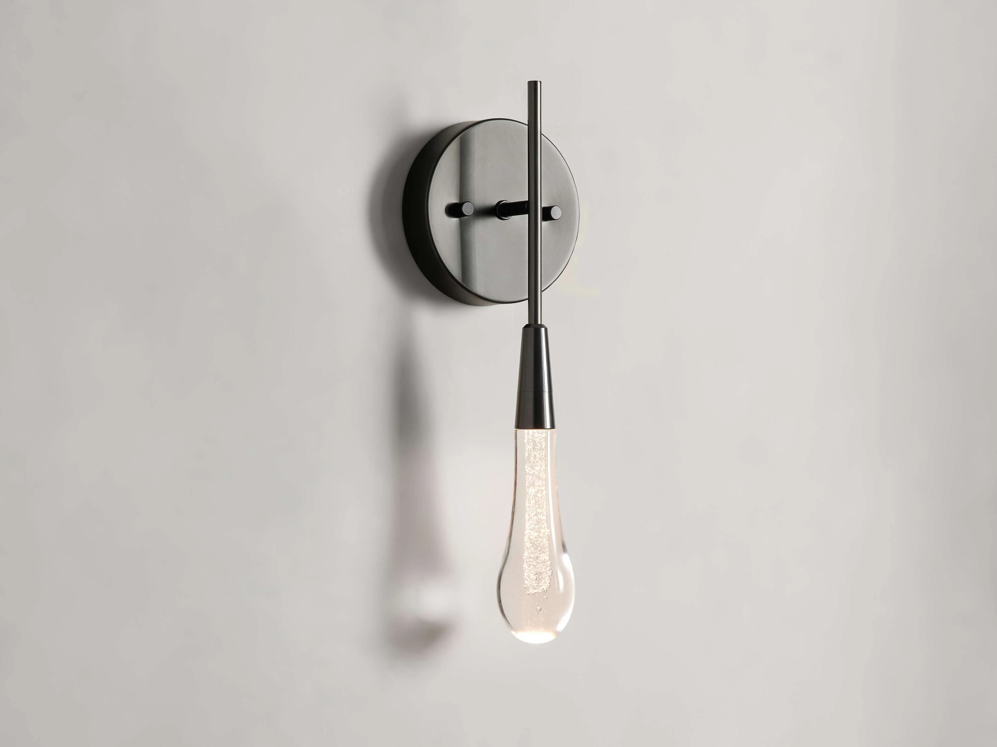 Soltaire Raindrop Crystal Wall Sconce - Image 6