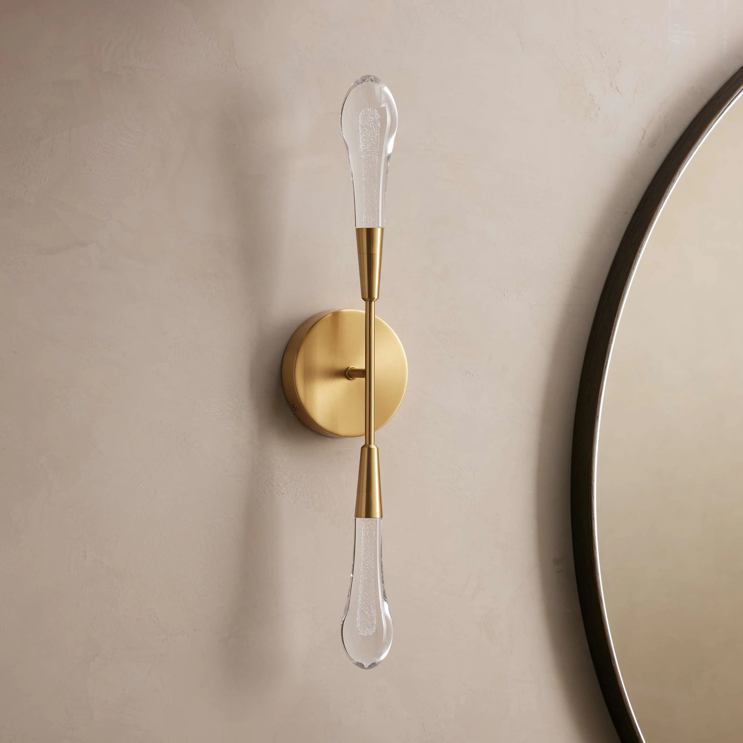 Soltaire Raindrop Glass Wall Sconce - Image 17