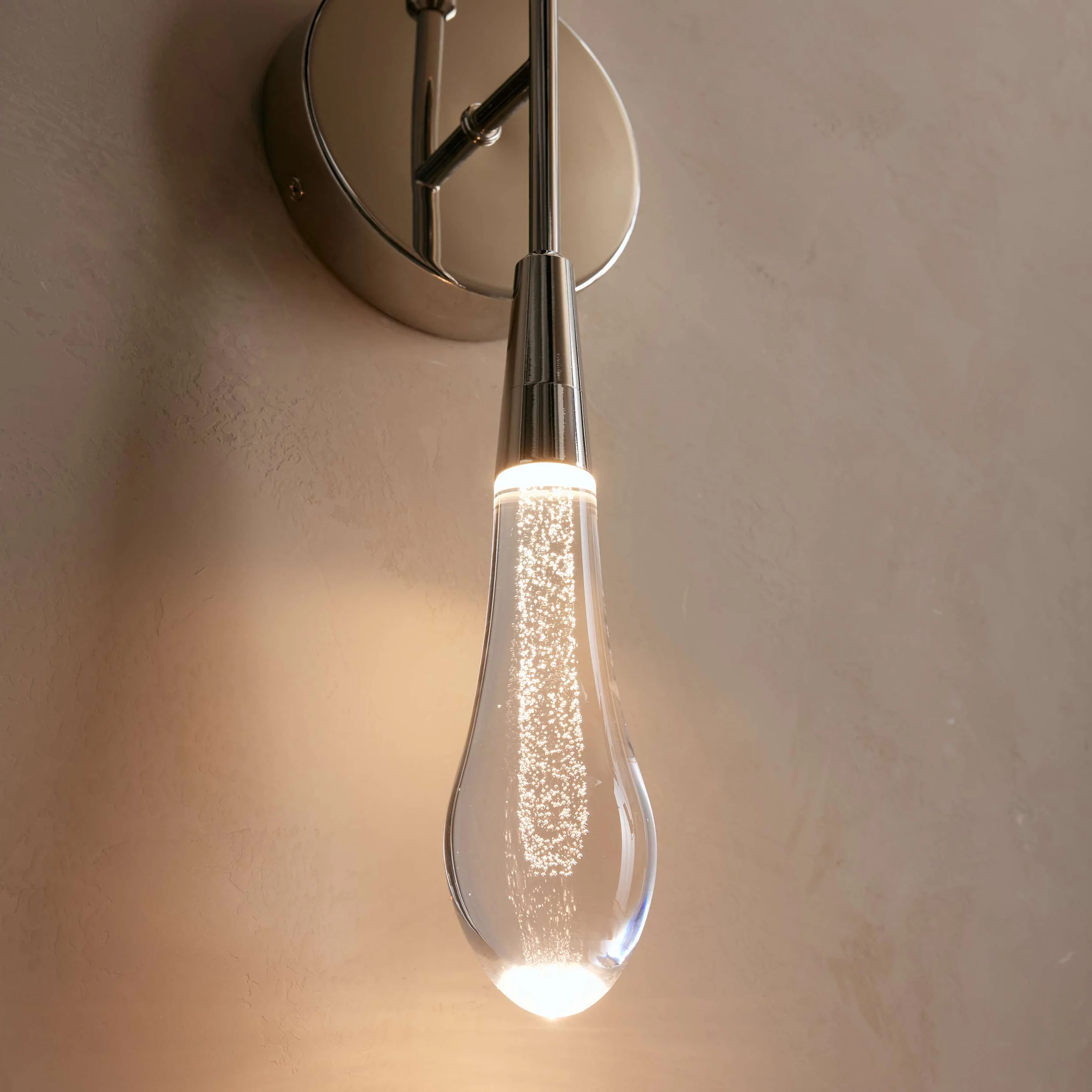 Soltaire Raindrop Glass Wall Sconce - Image 27