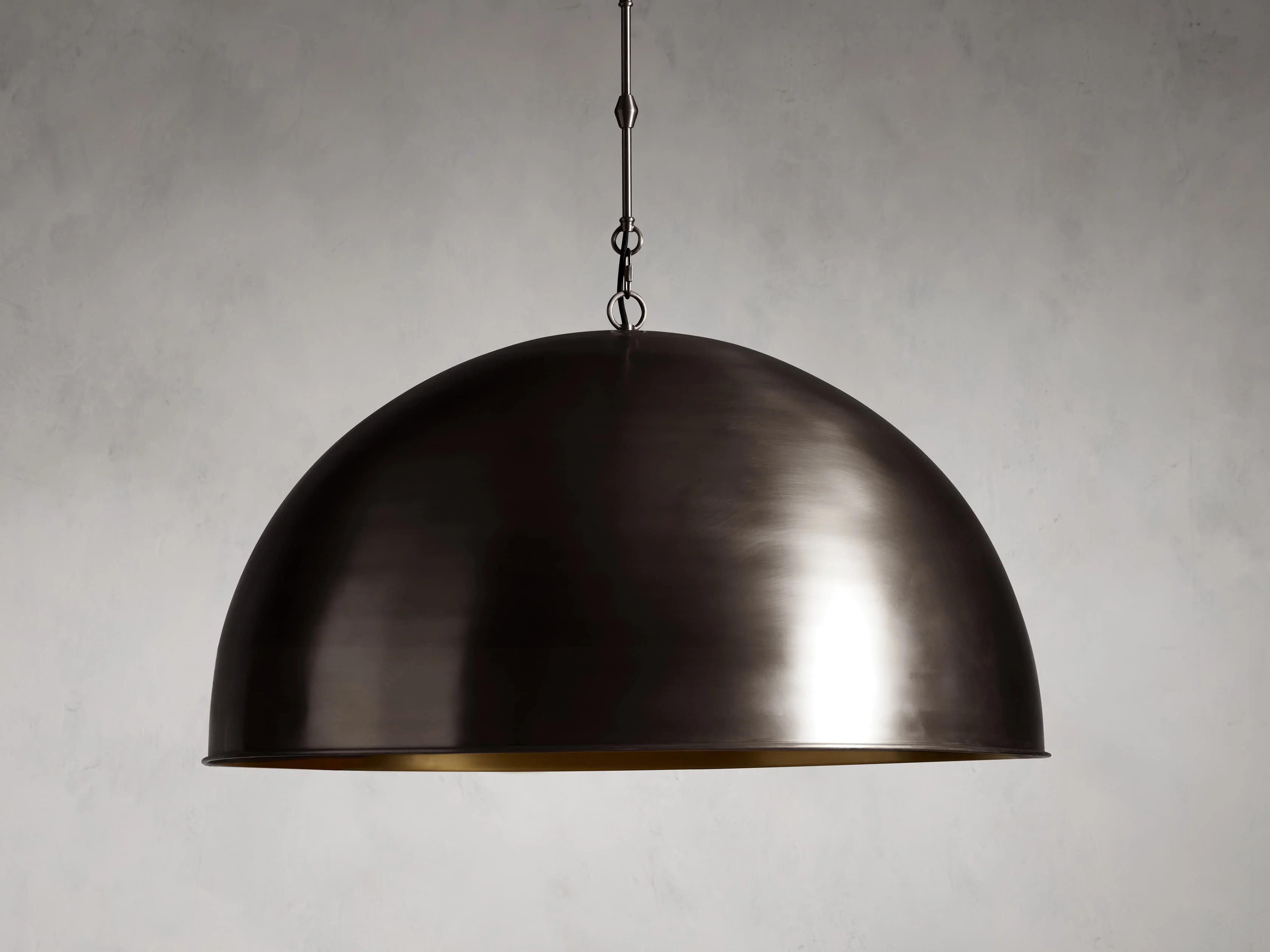 Watley Metallic Dome Pendant Light - Image 22