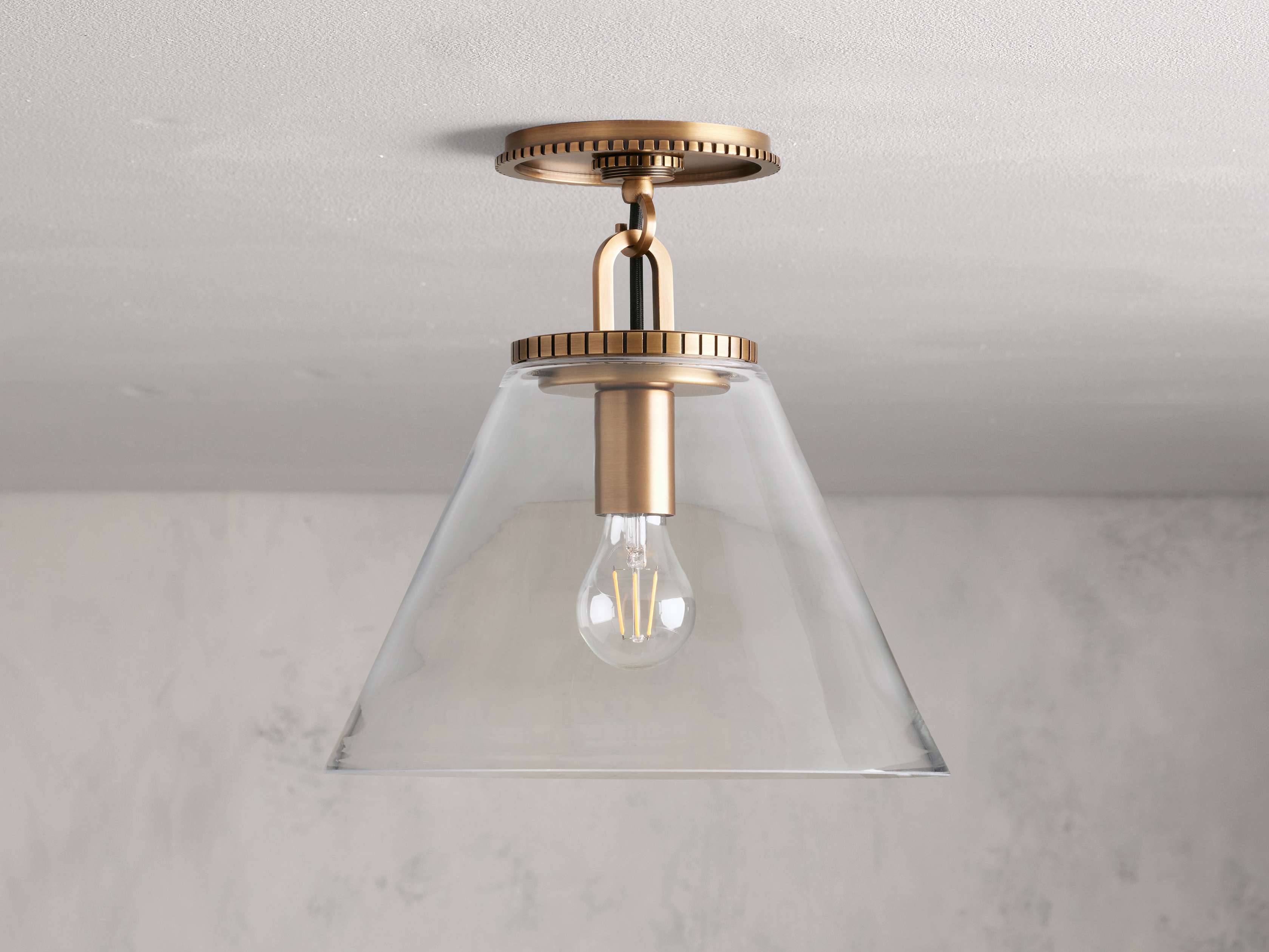 Wescott Modern Cone Flush Mount - Image 2